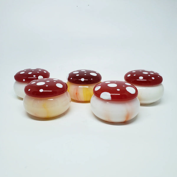 Handmade Mushroom Trinket Jar