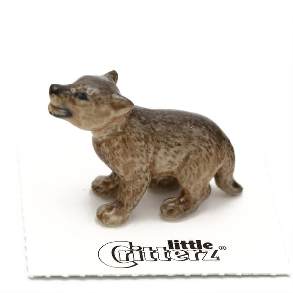 Yelp Wolf Cub Little Critterz figurine