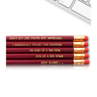Anchorman Quote Pencils