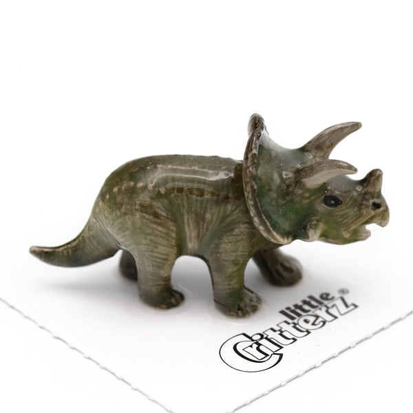 Frill Triceratops Little Critterz Figurine