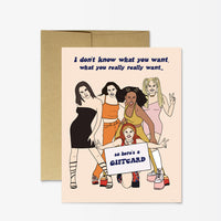 Spice Girls Greeting Card