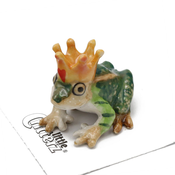 Kiss Frog Prince Little Critterz figurine