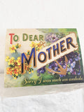 Dear Mother Sorry I Was Such An Asshole Greeting Card