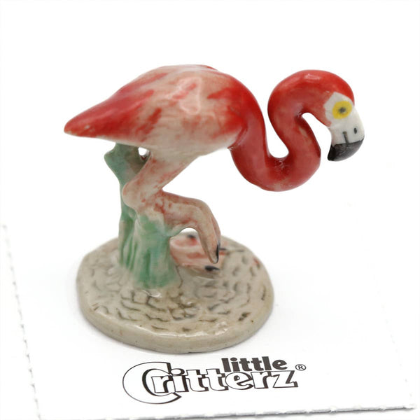 Wade the Flamingo Little Critterz Figurine