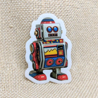 Chubby Toy Robot Sticker