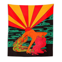 70s Sun Bathing Tapestry