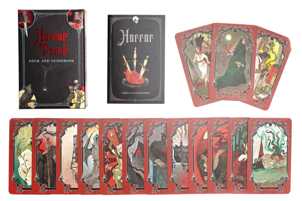 Horror Tarot Deck and Guide Book