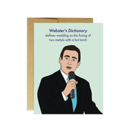 Michael Scott Wedding Greeting Card