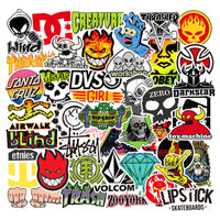 Glossy Skateboard Stickers