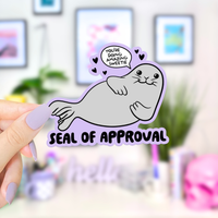 Seal of Approval  Waterproof Vinyl Sticker