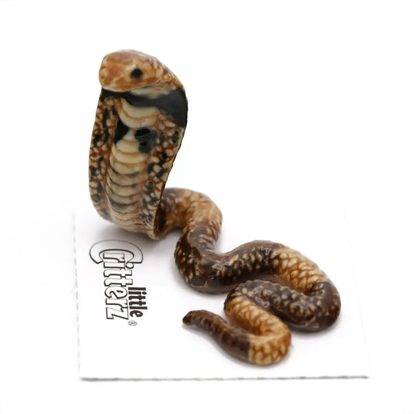 Naja Spectacled Cobra Little Critterz Figurine