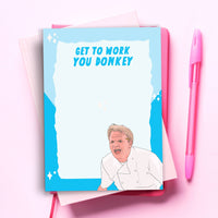 Gordon Ramsay Notepad