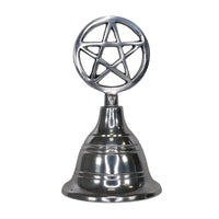 Silver Pentagram Altar Bell