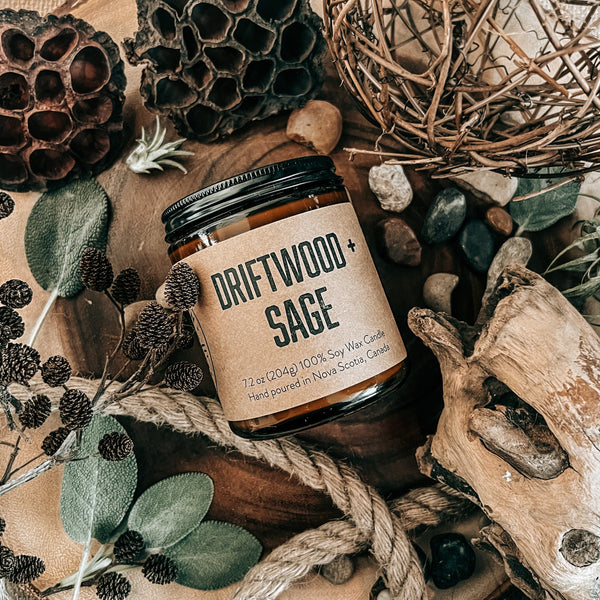 Lawrencetown Candle Co - Driftwood + Sage