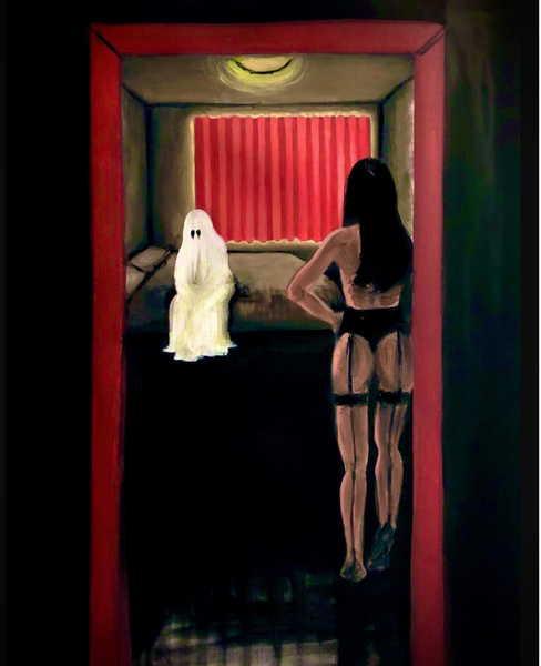 Olivia Steen Paranormal Bedroom Activity Art Print