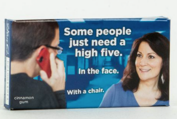 Some People Need A High Five Blue Q Gum