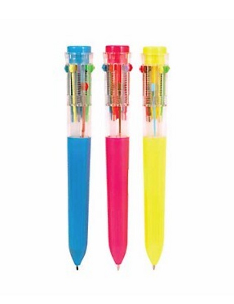 10 Colour Rainbow Pen