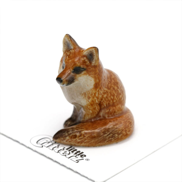 Brush The Fox Little Critterz Figurine