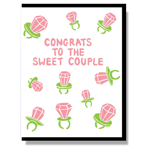 Sweet Couple Greeting Card