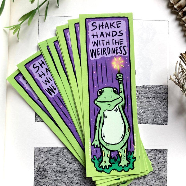 Shapeless Flame Shake Hands Frogman Bookmark