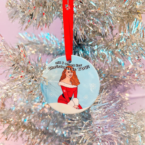 Mariah Christmas Tree Ornament
