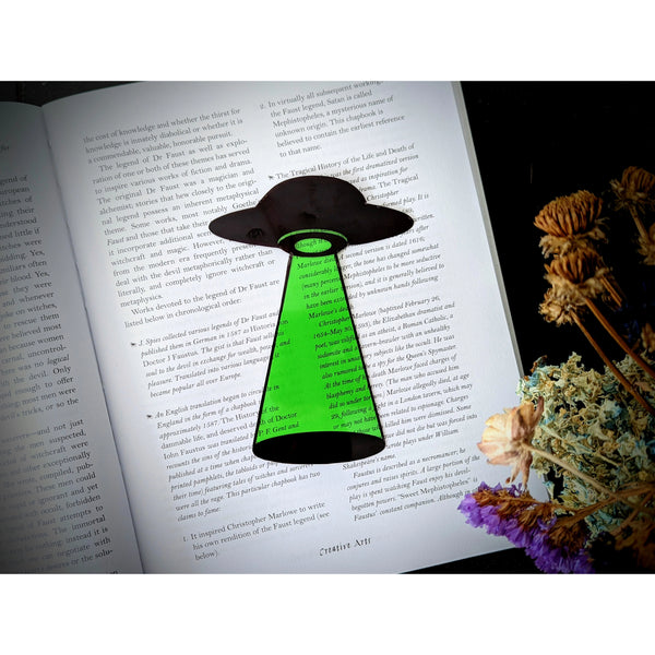 Transparent UFO Bookmark