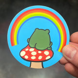 Froggy Butt Sticker