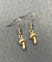 Lil’ Mushroom Charm Earrings