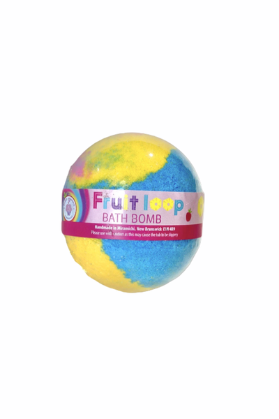 Froot Loop Bath Bomb