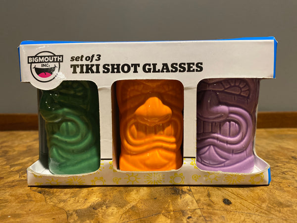Tiki Shot Glass Set (In Box)
